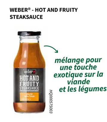 Offre: Hot and fruity steaksauce