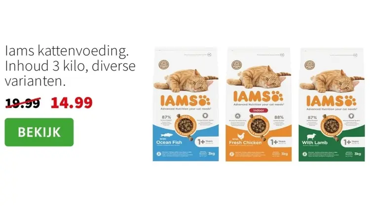 Promotie: kattenvoeding