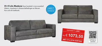 Aanbieding: Modena 2½+2 grijs
