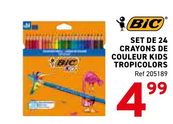 Offre: Crayons de couleur kids tropicolors
