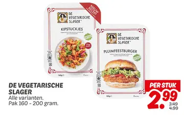 Aanbieding: DE VEGETARISCHE SLAGER