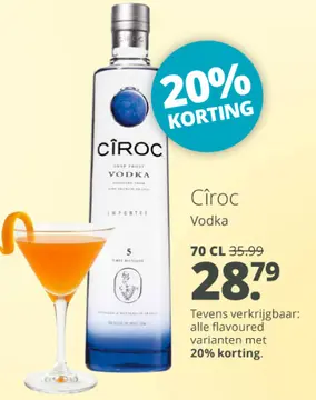 Aanbieding: Cîroc Vodka