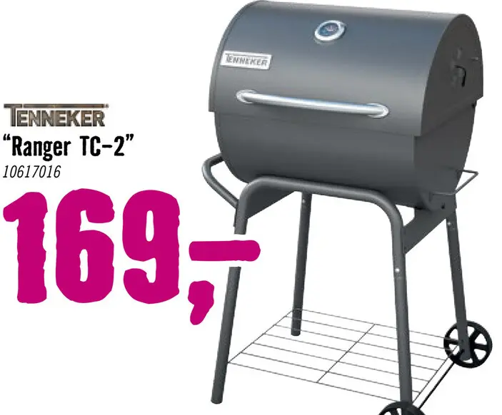 Aanbieding: TENNEKER Houtskoolbarbecue Ranger TC-2