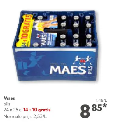 Promotie: Maes pils