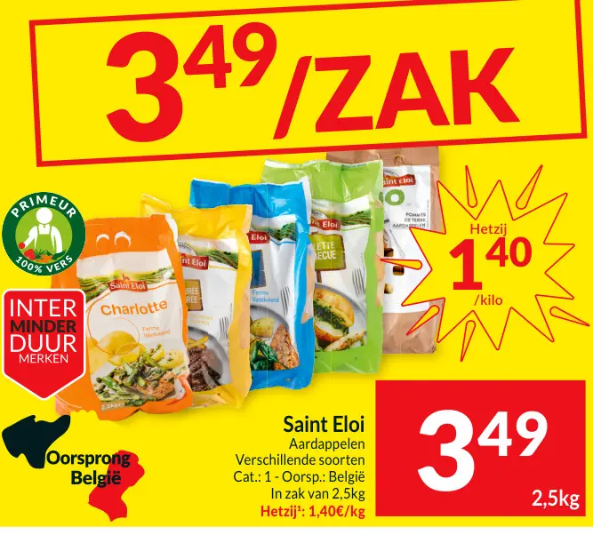 Aanbieding: Aardappelen