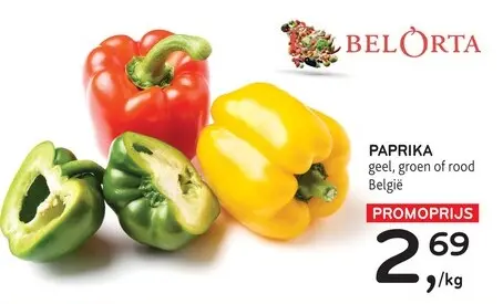 Promotie: Paprika