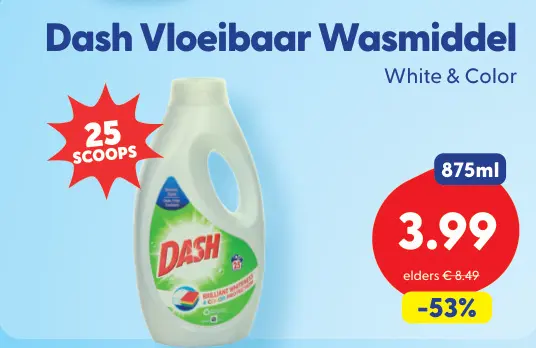 Aanbieding: Vloeibaar Wasmiddel