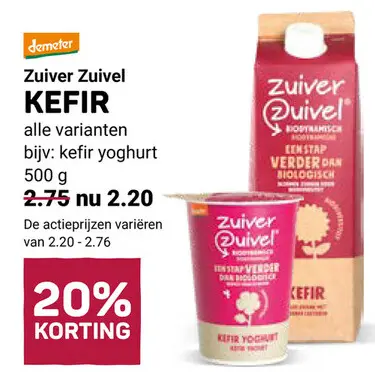 Aanbieding: Kefir alle varianten