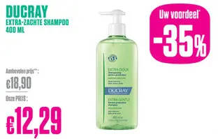 Aanbieding: Ducray Extra-zachte shampoo 400ml