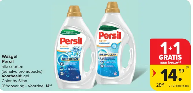 Promotie: Wasgel Persil