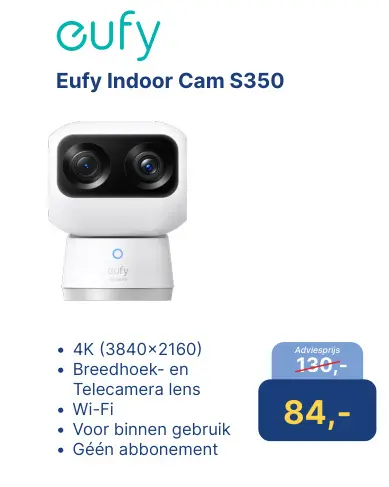 Aanbieding: Indoor Cam S350