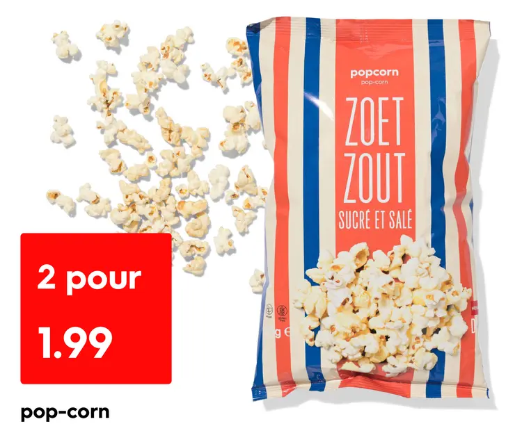 Offre: pop-corn