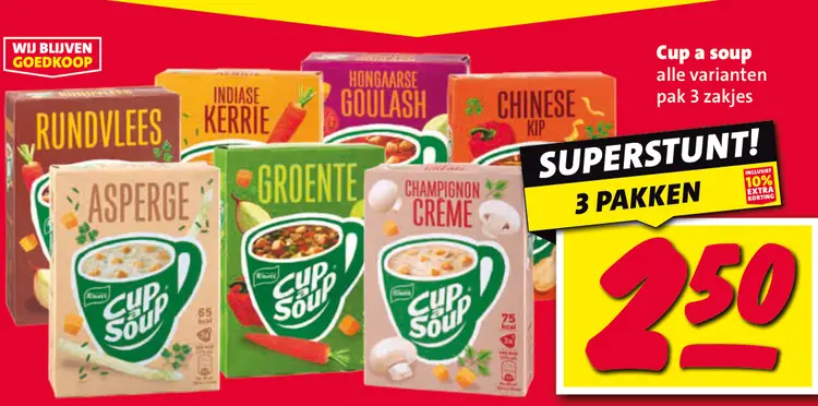 Aanbieding: Cup a soup