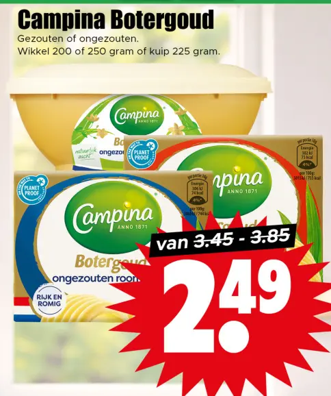 Aanbieding: Botergoud