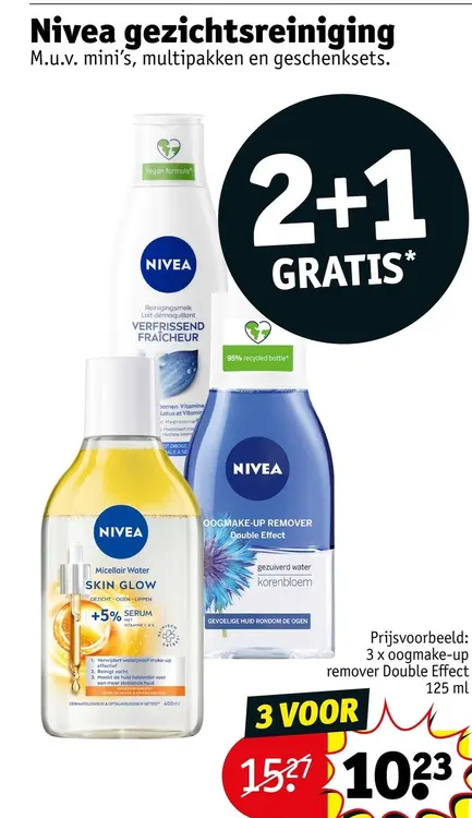 Promotie: Nivea gezichtsreiniging