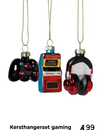 Aanbieding: Kersthanger set gaming