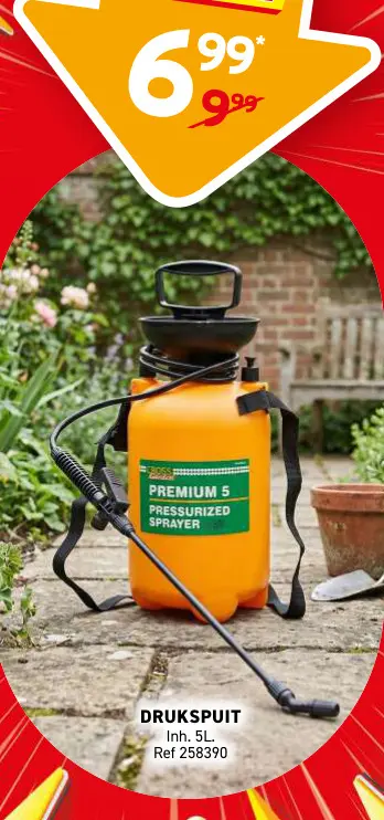 Promotie: Drukspuit