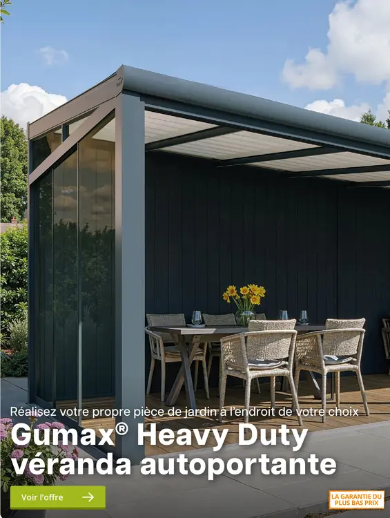 Offre: Heavy Duty véranda autoportante