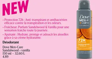 Offre: Déodorant