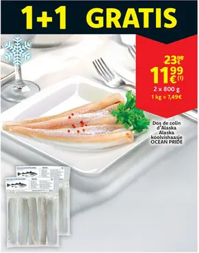 Offre: Dos de colin d'Alaska / Alaska koolvishaasje