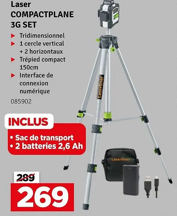 Offre: Compactplane 3g set