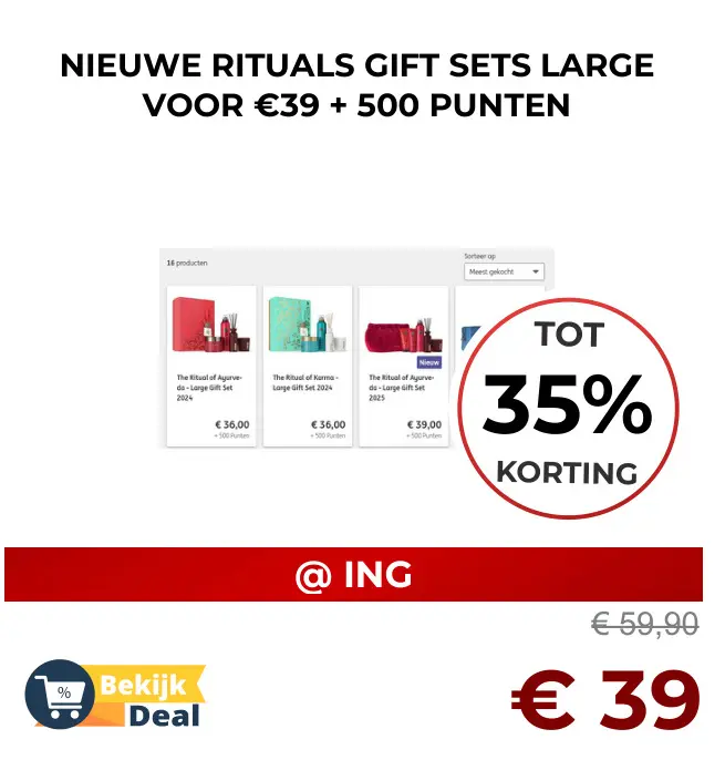 Aanbieding: Rituals gift sets large