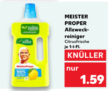 Aanbieding: MEISTER PROPER Allzweck-reiniger Citrusfrisch