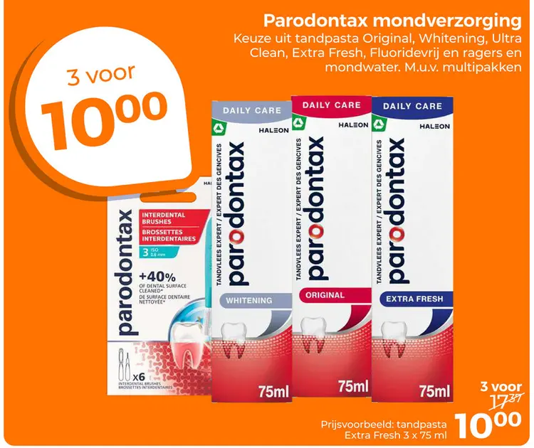 Aanbieding: Mondverzorging