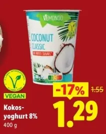Aanbieding: Kokos-yoghurt