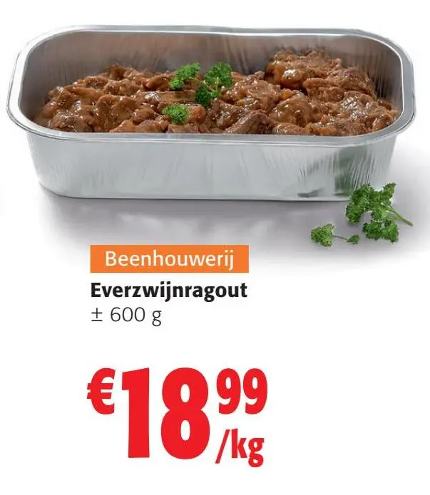Aanbieding: Everzwijnragout