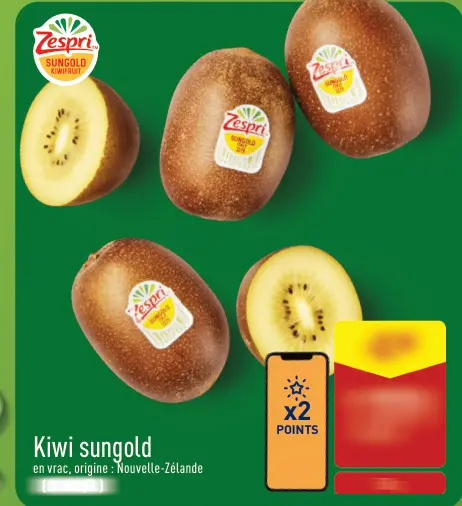Offre: Kiwi sungold