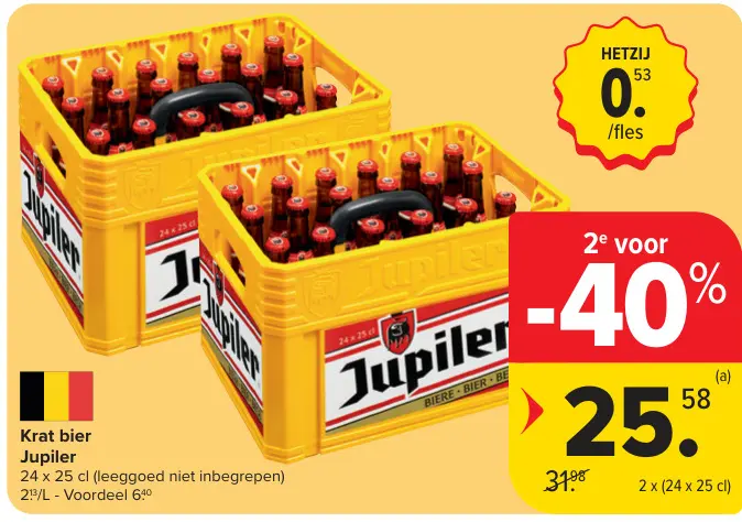 Promotie: Krat bier