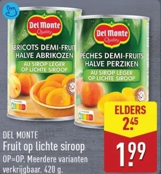 Aanbieding: Fruit op lichte siroop