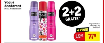 Aanbieding: Vogue deodorant