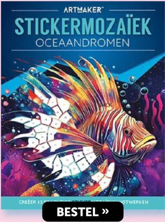 Aanbieding: Artmaker Stickermozaïek Oceandromen