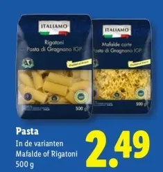 Aanbieding: Pasta