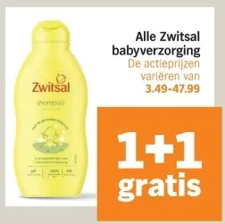 Aanbieding: Alle Zwitsal babyverzorging