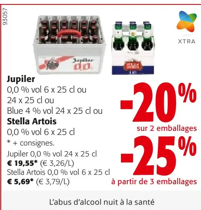 Offre: Jupiler, Stella Artois