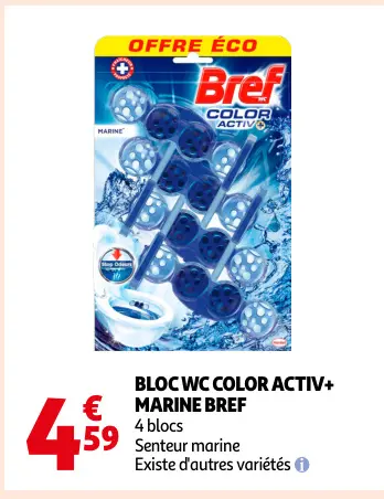 Offre: Bloc wc color activ+