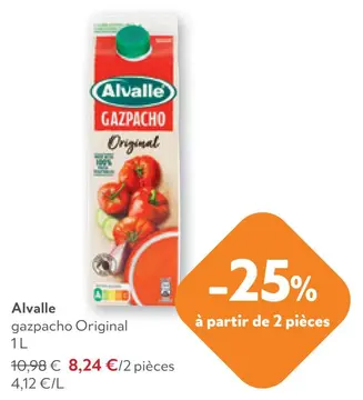 Offre: Alvalle gazpacho Original