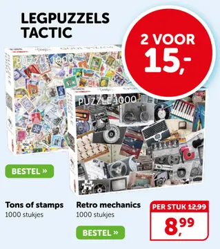 Aanbieding: Legpuzzels Tactic