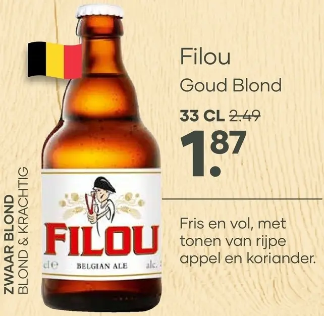 Aanbieding: Filou Goud Blond