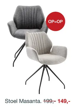 Aanbieding: Stoel Masanta