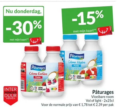 Aanbieding: Vloeibare room