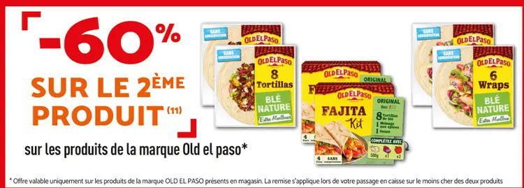 Offre: Tortillas, Fajita Kit, Wraps