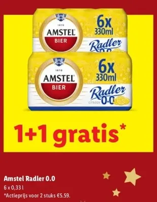 Aanbieding: Amstel Radler Citroen