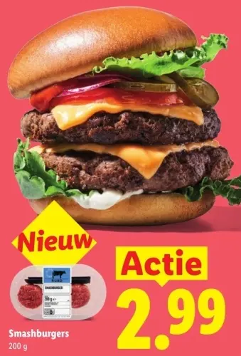 Aanbieding: Smashburgers