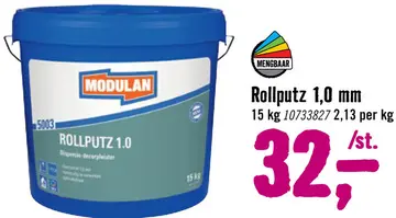 Aanbieding: Rollputz