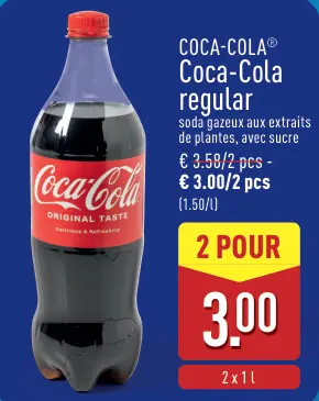 Offre: Coca-Cola regular