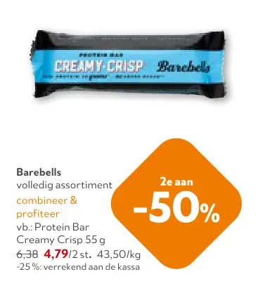 Promotie: Barebells 